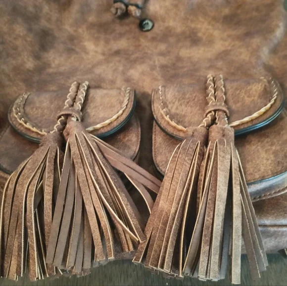 Large Antik Kraft Satchel Bag - Picture 2 of 16